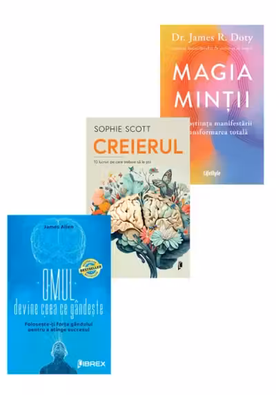 Pachet MAGIA Mintii. Set 3 carti