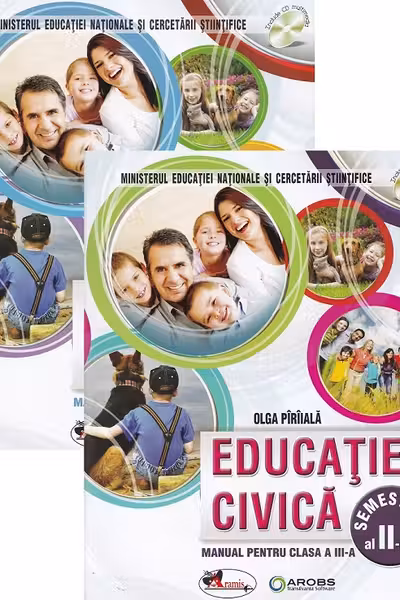 Educație civică - Clasa 3 Sem.1+ Sem.2 - Manual + 2 CD