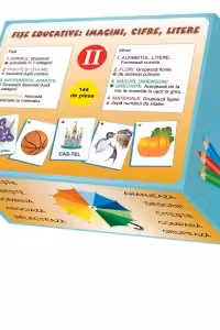 Fi​se educative: imagini, cifre, litere (II)