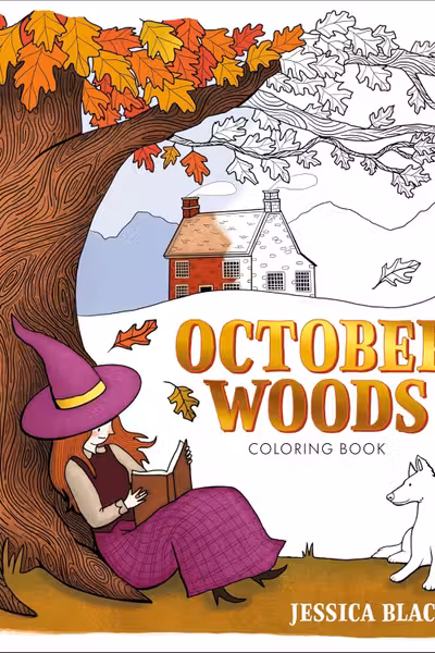 October Woods - Coloring Book