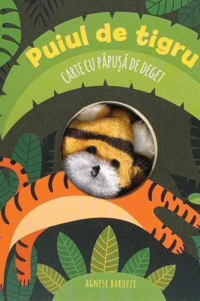 Puiul de tigru. Carte cu papusa de deget