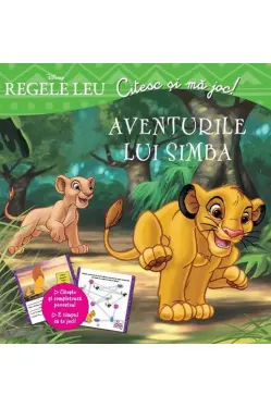Citesc si ma joc. Regele leu. Aventurile lui Simba
