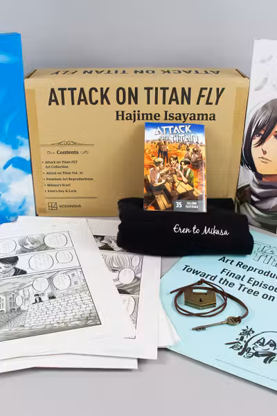 Attack on Titan 35: FLY Collector's Box Set