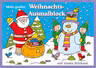Mein grosser Weihnachts-Ausmalblock Band 2 mit Sticker