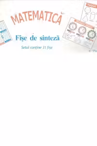 Planse. Matematica, fise de sinteza - 30 planse