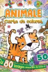 Animale - Carte de colorat cu abtibilduri