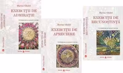 Pachet Exercitii de Admiratie, Apreciere si Recunostinta. Intrebari si raspunsuri