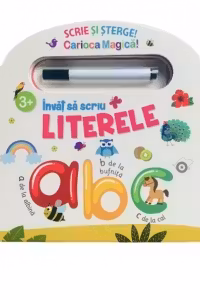Invata sa scrii literele - carioca magica