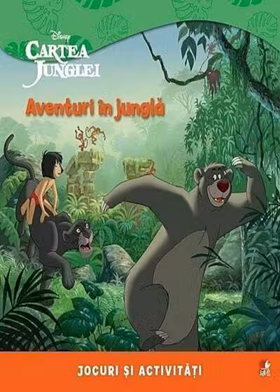 Disney. Cartea junglei. Aventuri in jungla. Jocuri si activitati