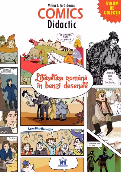 Comics Didactic - Literatura română în benzi desenate