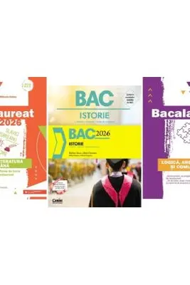 Pachet Bacalaureat Limba si literatura romana, Istorie si Logica Argumentare si comunicare - Mihaela Dobos, Marilena Bercea, Cecilia Ionescu
