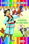 Citesc si colorez - Punguta cu doi bani