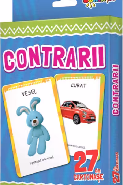 27 de cartonase. Contrarii