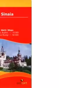 Harta rutiera Sinaia, Busteni, Masivul Bucegi