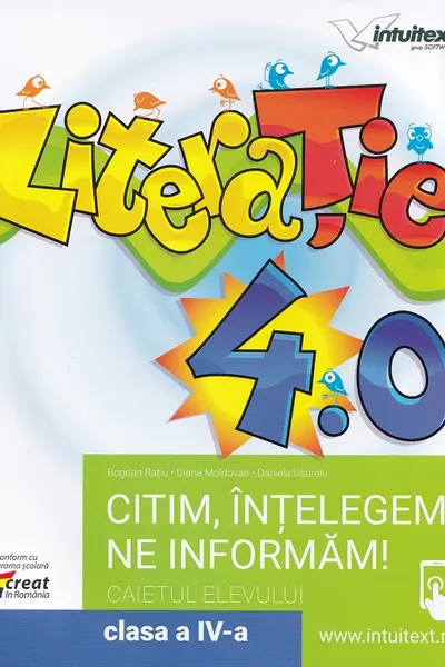 Literație. Citim, înțelegem, ne informăm - Clasa 4 - Caietul elevului