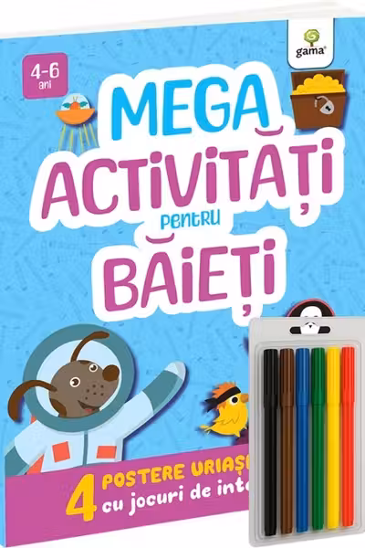 MEGA activitati pentru baieti