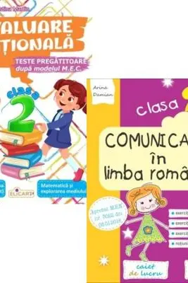 Pachet Evaluare Nationala. Comunicare in limba romana, Matematica si explorarea mediului clasa a 2-a