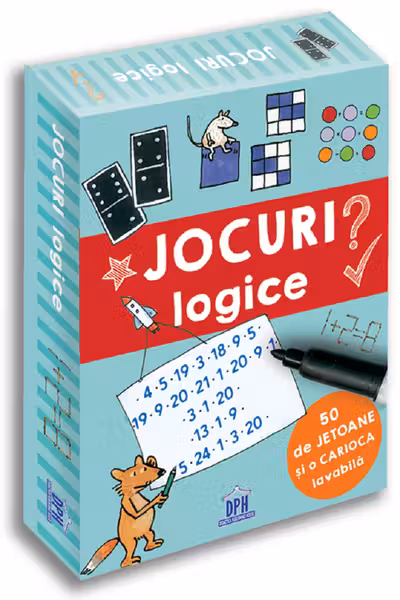 Jocuri logice - 50 de jetoane