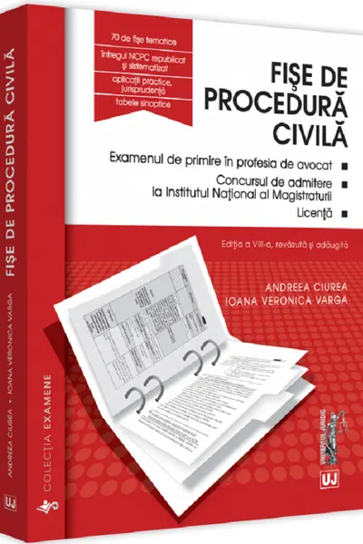 Fișe de procedură civilă Ed.8
