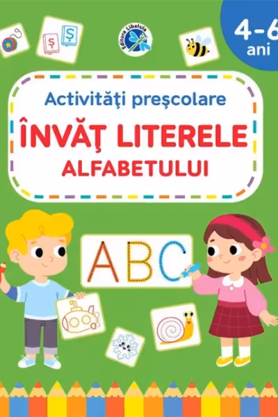 Invat literele alfabetului 4-6 ani