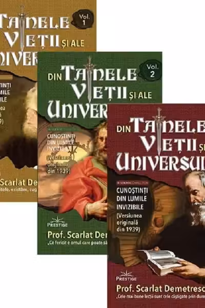 Din tainele vietii si ale universului. Set 3 volume