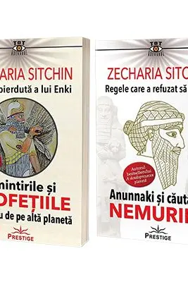 Serie de autor Zecharia Sitchin. Cartea pierduta a lui Enki si Regele care a refuzat sa moara