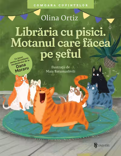 Libraria cu pisici. Motanul care facea pe seful