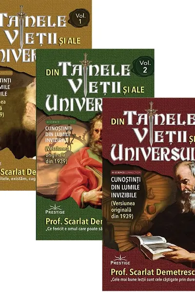 Din tainele vietii si ale universului. Set 3 volume