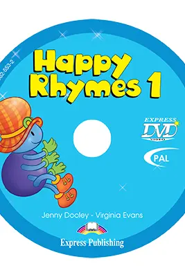 Curs limba engleza Happy Rhymes 1 DVD - Jenny Dooley, Virginia Evans