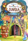 Colorez animale din jungla. Set pentru desen - Brijbasi