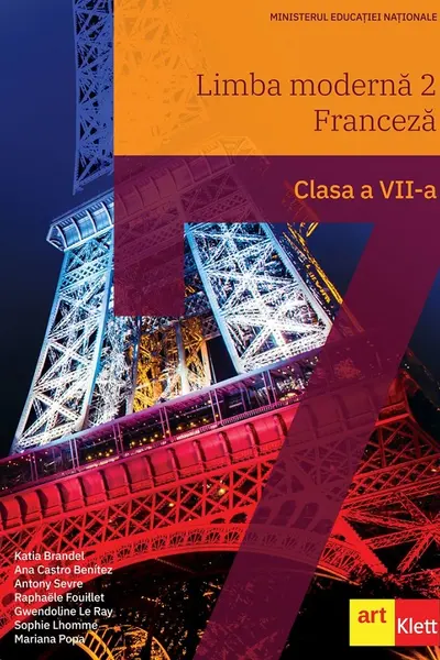 Limba franceză. Limba modernă 2 - Clasa 7 - Manual