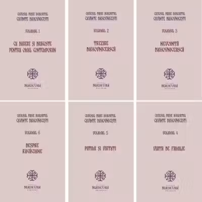 Pachet Sfantul Paisie Aghioritul Cuvinte Duhovnicesti, 6 volume