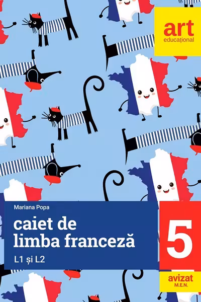 Limba franceza L1 si L2 - Clasa 5 - Caiet de lucru