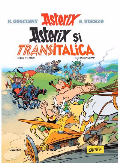 Asterix 37. Asterix si Transitalica