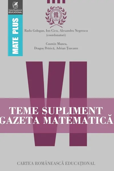 Teme supliment Gazeta Matematică Clasa 6