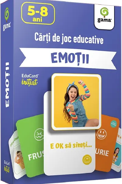 E OK sa simti... Emotii. Carti de Joc Educative