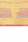 Elemente de analiza matematica vol.1+2