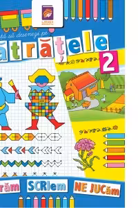 Invata sa desenezi pe patratele 2. Carte de colorat