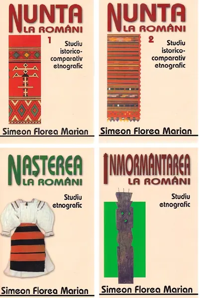 Nunta, Nașterea, Înmormântarea la români I-IV
