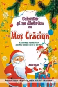 Coloram si ne distram cu Mos Craciun