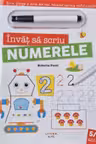 INVAT SA SCRIU NUMERELE. Scrie, sterge si scrie din nou, folosind carioca reutilizabila!