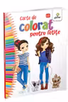 Carte de colorat pentru fetite