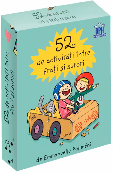 52 jetoane de activități între frați și surori