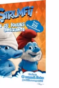 Strumfii - Carte cu jocuri amuzante