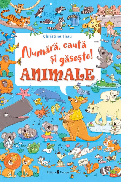 Numără, caută și găsește! Animale