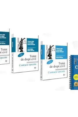 Pachet Tratat de drept civil. Contracte speciale 3 volume si Codul civil Ianuarie 2026 - Dan Lupascu, Francisc Deak
