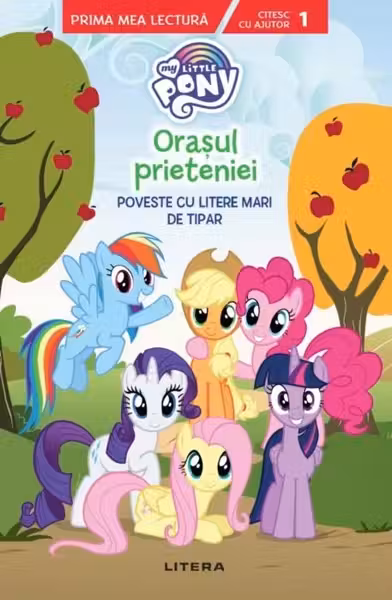 Prima mea lectura. ORASUL PRIETENIEI. Poveste cu litere mari de tipar