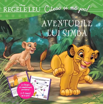 Citesc si ma joc. Regele leu. Aventurile lui Simba