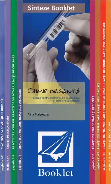 Sinteze. Chimie organică pentru Bacalaureat și admiterea la facultate