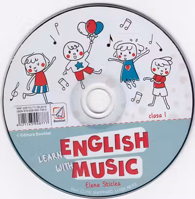 CD Lèarn Englișh with Mușic - Clasa 1